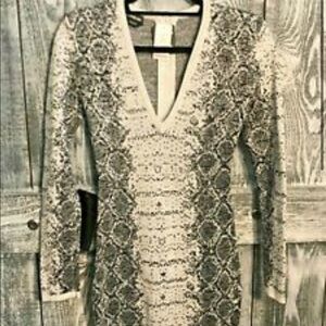 New Years! Bebe snake dress!